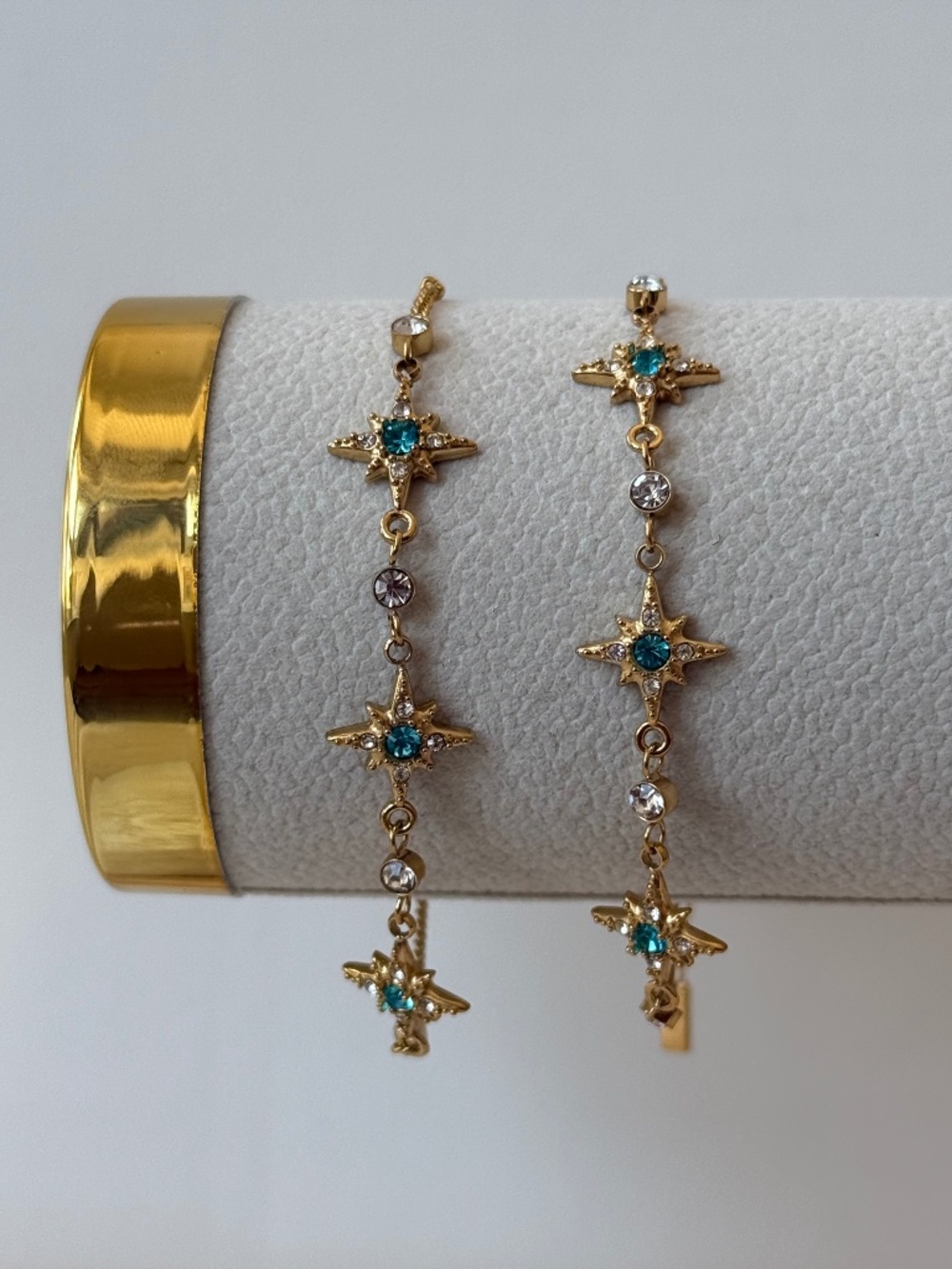 Turquoise Celestial Chain Bracelet